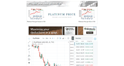 Desktop Screenshot of platinumprice.org